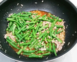 麻婆風♪ひき肉といんげんのピリ辛炒め作り方8写真