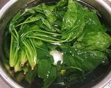 ほうれん草の海苔和え作り方1写真