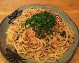 メバルのパスタ、山羊乳チーズ・トマト風味作り方11写真
