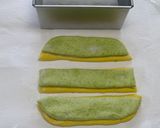 レンジパンで「２色食パン」♪作り方7写真