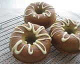 グリーンティーの焼きドーナツ作り方6写真
