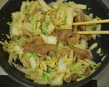 簡単♡豚肉と白菜のレモン醤油炒め♪作り方4写真