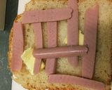 魚肉ソーセージとチーズのホットサンド♪作り方2写真