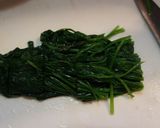 ゆず風味のほうれんそうのおひたし作り方1写真