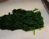ゆず風味のほうれんそうのおひたし作り方1写真
