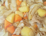 炒めない♪ほくほくでとろける肉じゃが♡作り方4写真