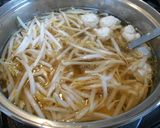 創味シャンタンDXを使って鶏団子スープ作り方4写真