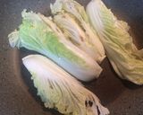 俺流！白菜ステーキの粒マスタードソース作り方1写真