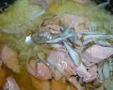 鮭とごぼうの炊き込みご飯☆バター醤油味作り方4写真