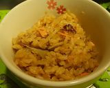 鮭とごぼうの炊き込みご飯☆バター醤油味作り方6写真