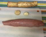 まるでお肉みたいな食感♡かつおの長芋焼き作り方1写真