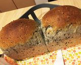 パウンドケーキ型で！ごまパン作り方9写真
