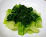 チンゲン菜のおひたし☆材料たったの３つ！作り方1写真