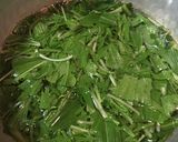 春菊と水菜の海苔ツナサラダ作り方2写真