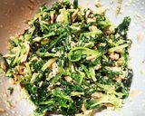 春菊と水菜の海苔ツナサラダ作り方6写真