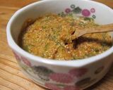 ごはんのお供：超簡単ネギ味噌・風邪予防に作り方2写真