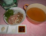 ヘルシー鶏ささみの洋風BRIしゃぶ鍋♪作り方8写真