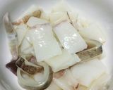 イカとブロッコリーのあんかけパリパリ麺⭐作り方5写真