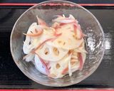 おもてなしに💕蓮根と茗荷の酢の物,副菜作り方6写真
