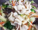 イカとブロッコリーのあんかけパリパリ麺⭐作り方10写真