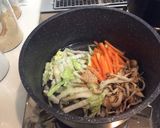 白菜の豆乳お味噌汁作り方1写真
