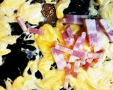ベーコン・エッグ・レタス・炒飯作り方4写真