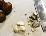 里芋と塩昆布の炊き込みご飯作り方2写真