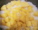 栗ご飯だよ?インカのめざめ炊き込みご飯作り方3写真
