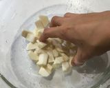 里芋と塩昆布の炊き込みご飯作り方3写真