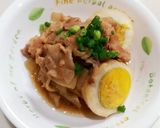 簡単❤卵と豚バラ肉のどて煮♪作り方7写真