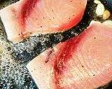 めかじきのニンニク・バター・醤油炒め作り方3写真