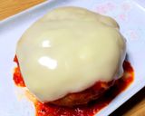 豪華♡Wチーズの絶品イタリアンハンバーグ作り方13写真
