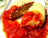 豪華♡Wチーズの絶品イタリアンハンバーグ作り方15写真