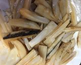 レンコン肉巻き炒め作り方1写真