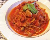 ＊ツナトマトのバター醤油パスタ＊作り方4写真