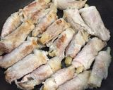 レンコン肉巻き炒め作り方5写真