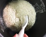 ♡カロリー30%カット☆麦しらたきご飯♡作り方7写真