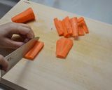にんじんのみそきんぴら作り方1写真