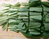 簡単 和食♪小松菜とインゲン 卵の和風煮作り方3写真