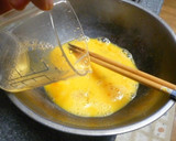 彩りグー☆小エビと青のりの厚焼き卵作り方2写真