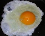 塩こんぶマヨde目玉焼き丼作り方2写真