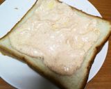 たらこマヨのバターソースブレッド作り方2写真