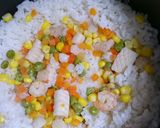 材料⑤なんちゃって炒飯☆シャンタン炊込飯作り方3写真