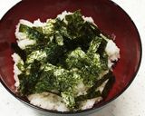 簡単ランチ♪鳥ささみのわさび漬け丼作り方7写真