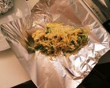 余ったポテトサラダで鱈のホイル焼き作り方1写真
