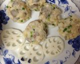 プリプリもっちり海老蓮根饅頭作り方4写真