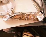 余ったポテトサラダで鱈のホイル焼き作り方3写真