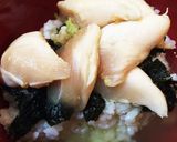 簡単ランチ♪鳥ささみのわさび漬け丼作り方10写真