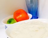 材料2つの酒かすクリーム　酒粕あえの素作り方1写真