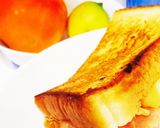 サクふわの トーストサンド ふたつ折り作り方5写真